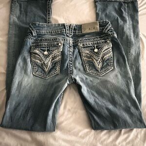 Vigoss Women's Light Blue Boot Cut Jeans